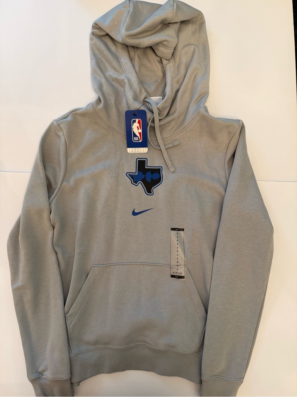 Nike Light Gray Hoodie Dallas Mavericks / Ladies Small - NWT
